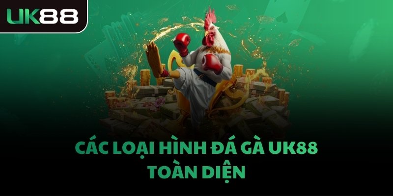 Các loại hình đá gà UK88 toàn diện