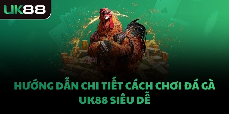 Hướng dẫn chi tiết cách chơi đá gà UK88 siêu dễ